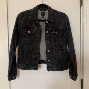 Dark grey jean jacket